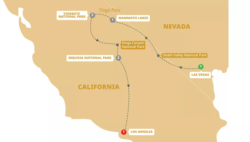 California's Great National Parks