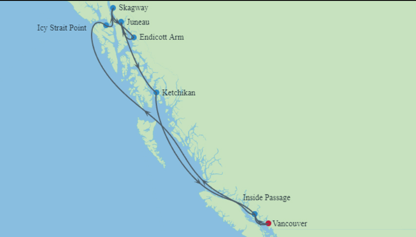 Alaska Pacific Coast Cruise