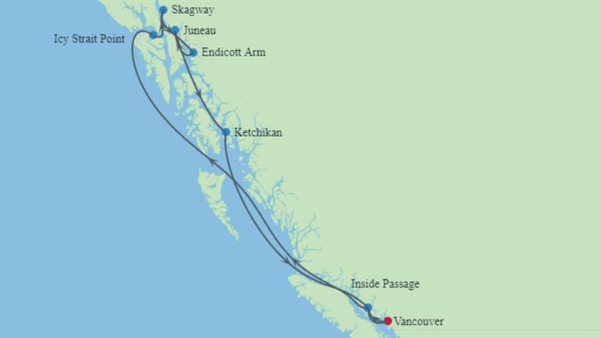 Alaska Pacific Coast Cruise