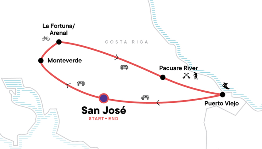 Costa Rica Active Adventure