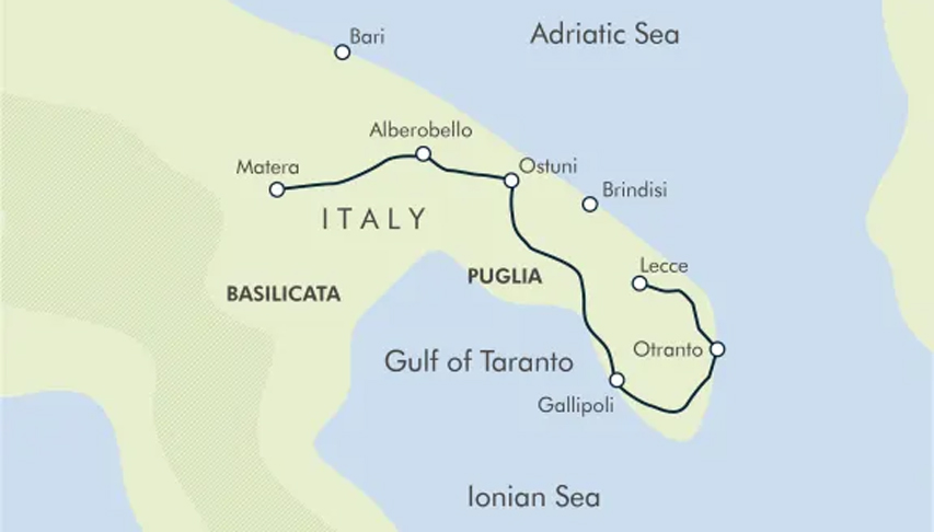 Cycling Puglia and Matera