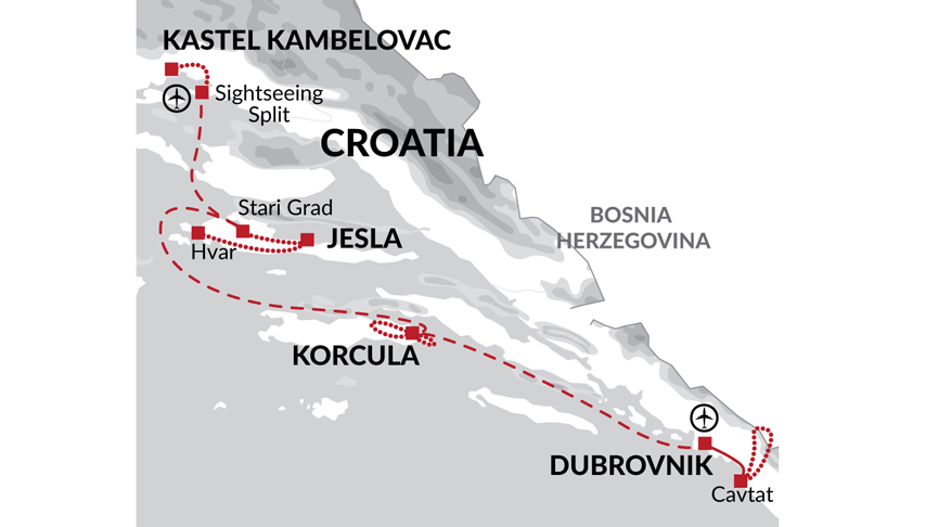 Cycle the Dalmatian Coast