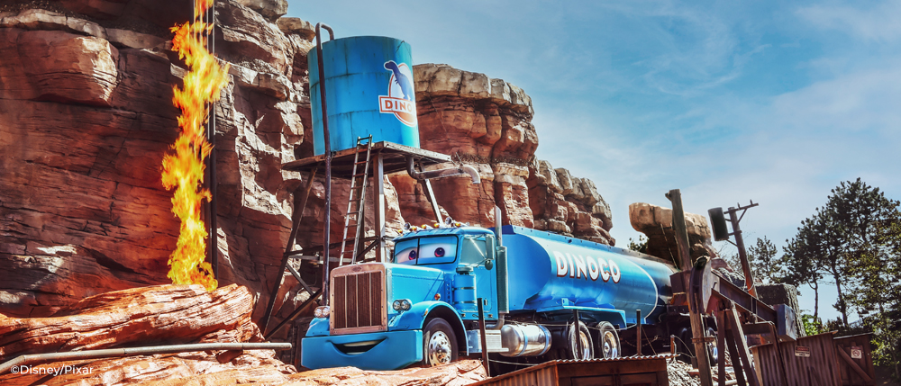 Cars ROAD TRIP, Catastrophe Canyon, Walt Disney Studios® Park