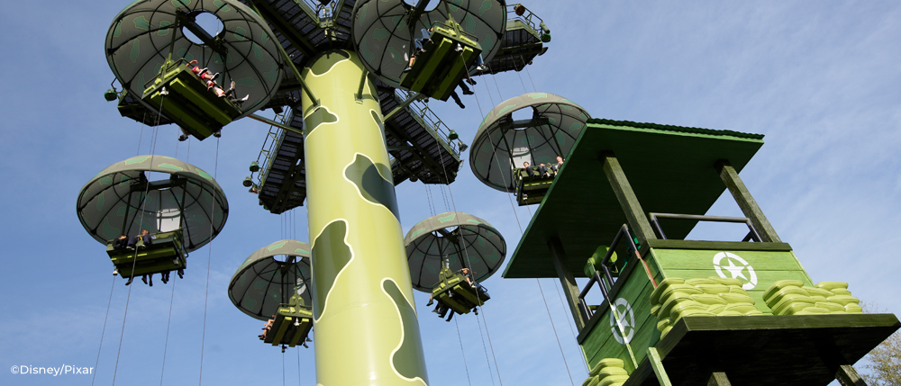 Toy Soldiers Parachute Drop, Walt Disney Studios® Park