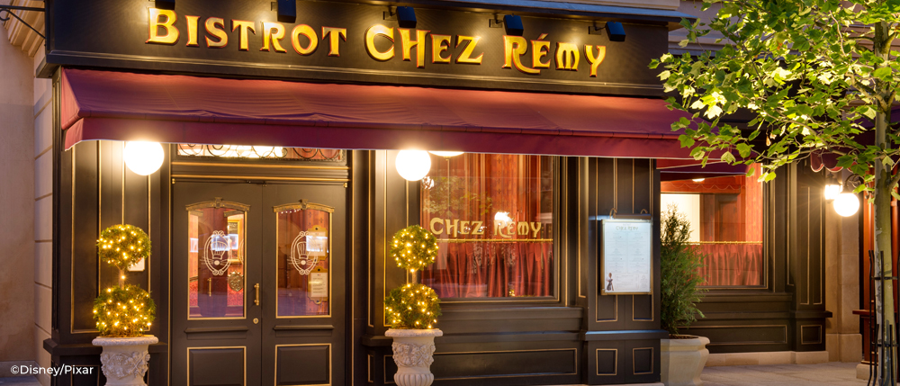 Bistrot Chez Rémy, Walt Disney Studios® Park 2