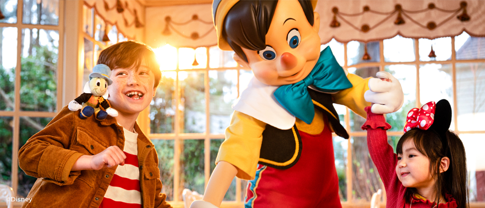 Character Dining At Plaza Gardens Pinocchio